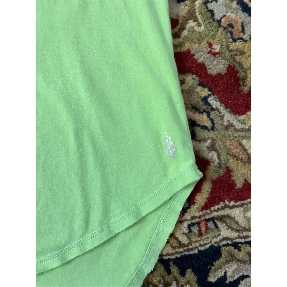 Free People FP Movement Oversized Tunic Large M L XL Split V Neck Cotton Top LOT